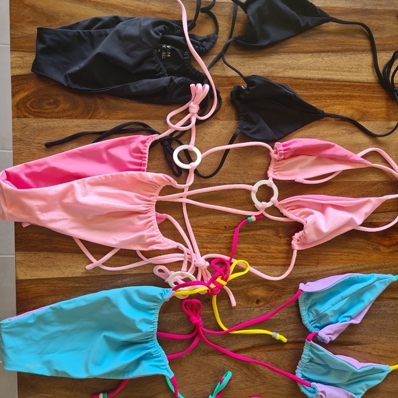 vdm Swim Vdm Label Assorted Bikinis Size L Multiple Colours Poshmark